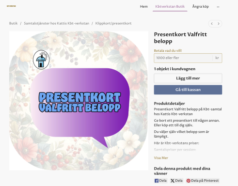 2. Exempel på tjänst